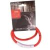 Active Canis, LED Halsbånd USB, Rød
