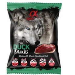 Alpha Spirit, Fresh Duck Snack, Hund, 50 g