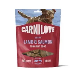 Carnilove Dog Jerky Lamb with Salmon Fillet, 100 g