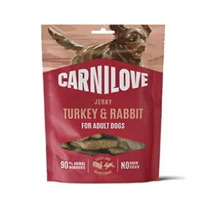 Carnilove Dog Jerky Turkey & Rabbit, 100 g