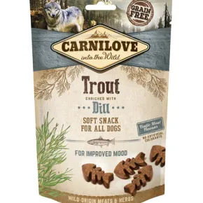 Carnilove Dog Semi Moist Snack Trout, 200g