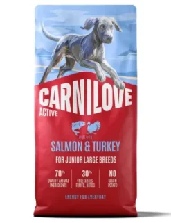 Carnilove Junior Large Breed, Salmon & Turkey