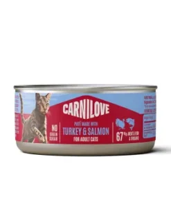 Carnilove Kat Vådfoder, Laks & Kalkun, 100g