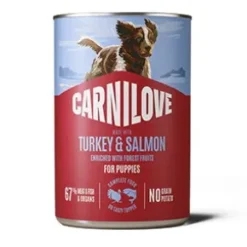 Carnilove Puppy Salmon & Turkey, 400g