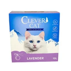 Clever Cat Lavender, Kattegrus, 10L