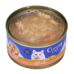 Clever Cat Shredded Chicken & Shrimp, 70g