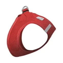 Curli Vest sele Clasp Air-Mesh, Rød