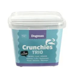 Dogman Crunchies Fisk trio, 75g