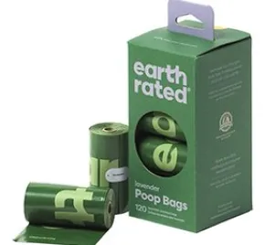 Earth Rated hundeposer, Lavendel, 120 stk