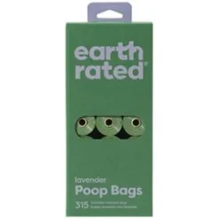 Earth Rated hundeposer, Lavendel, 315 stk