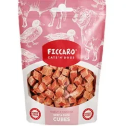 Ficcaro Beef & Duck Cubes, 100g
