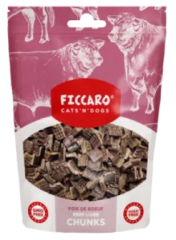 Ficcaro Beef Liver Chunks, 100g