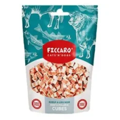 Ficcaro Beef & Pollock Cubes, 100g