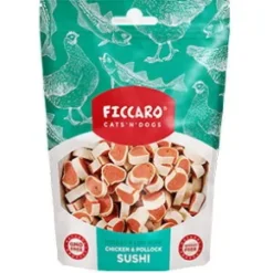 Ficcaro Chicken & Pollock Sushi, 100g