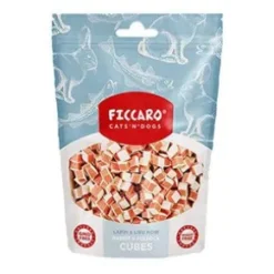 Ficcaro Rabbit & Pollock Cubes, 100g
