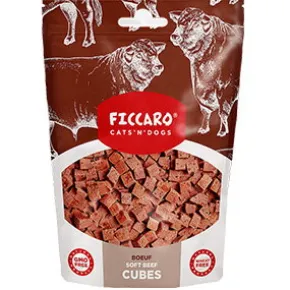 Ficcaro Soft Beef Cubes, 100g