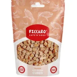 Ficcaro Soft Salmon Cubes, 100g