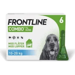 Frontline Combo hund 10-20 kg, 6 stk
