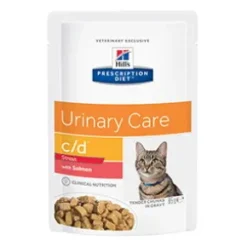 Hills PD c/d Feline, Urinary Stress, Salmon, 12x85g