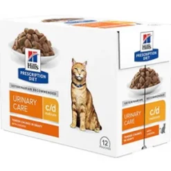 Hills PD c/d Multicare Cat, Chicken, 12x85g