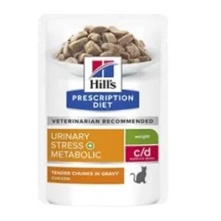 Hill's PD Feline c/d Multicare Stress + Metabolic, 12x85g