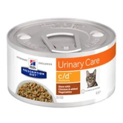 Hills PD Feline c/d Stew Chicken & Vegetables, 24x82g