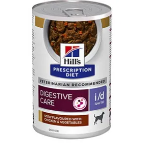 Hills PD Hund i/d Low Fat Stew, 354g, Chicken & Vegetables