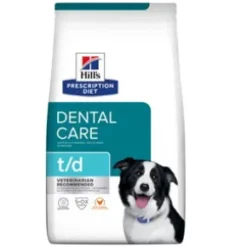 Hills Prescription Diet Dental Care Hund, T/D, 10 kg
