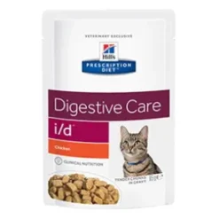 Hills Prescription Diet I/D Kat, Chicken Pouch, 12x85 g.
