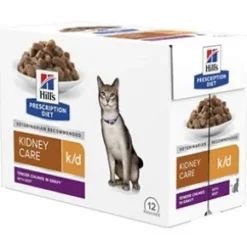 Hills Prescription Diet k/d, Kidney Care, Beef 12x85, Kat