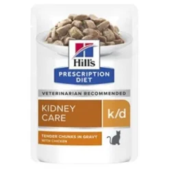 Hills Prescription Diet k/d Kidney Care Chicken 12x85g, Kat