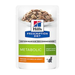 Hills Prescription Diet Metabolic Weight Loss, 12x85g, Kat