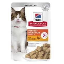 Hills SP Cat Adult Perfect Digestion, Chicken, 12x85g