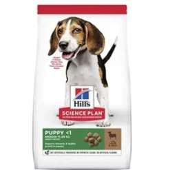 Hills SP Puppy Medium Breed, Lamb & Rice