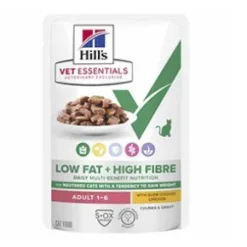 Hills VE Cat Multi-Benefit + Low Fat + High Fibre, 12x85g