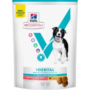 Hills VE Dental Medium & Large Breed Adult Dog, Kylling