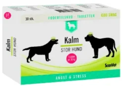 Kalm Stor Hund Tabletter, 30 stk