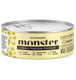 Monster Adult Cat, Chicken, 100g Dåse