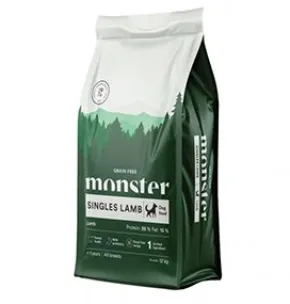 Monster Dog Adult Grain Free Singles Lamb