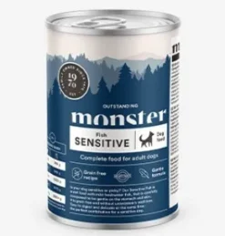 Monster Dog Adult Sensitive Fish, 400g