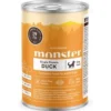 Monster Dog Adult Single Duck, 400g