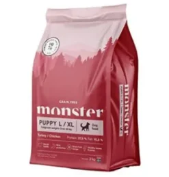 Monster Dog Grain Free Puppy L/XL, Turkey/Chicken