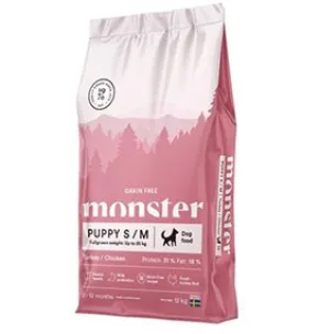 Monster Dog Grain Free Puppy S/M Turkey/Chicken