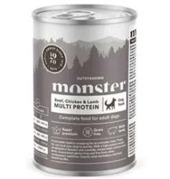 Monster Dog Multi-Protein Beef, Chicken, Lamb, 400g