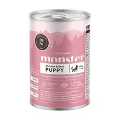 Monster Dog Puppy Chicken, 400g