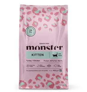 Monster Kitten Grain Free Chicken & Turkey