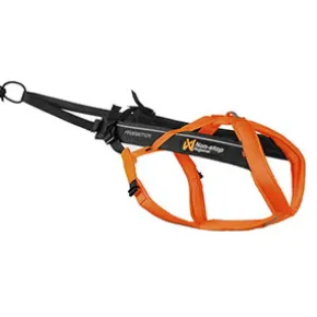 Non-Stop Dogwear Freemotion harness 5.0, Black/Orange