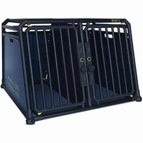 4pets PRO 22 Noir, Large 66 x 96,5 x 93,5 cm, Hundebur