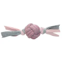 Rebbold legetøj med fleece til hunde, 22x8cm