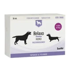 Scanvet Relaxo, Hund, Tabletter, 30 stk